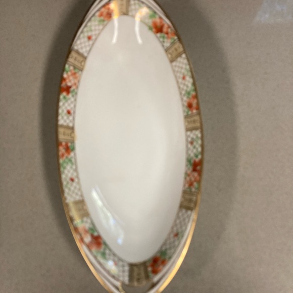 Beautiful Nippon tray with 6 sauce bowls - Picture 2 of 6